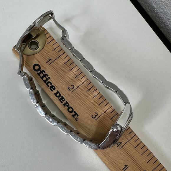 Rotary Havana Silver Diamond Bezel Pearl Face Quartz Watch - Picture 15 of 15